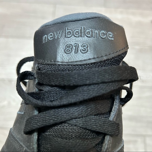 New Balance 813 Black Walking Shoes - Womens 8.5 2E Wide - Picture 5 of 6
